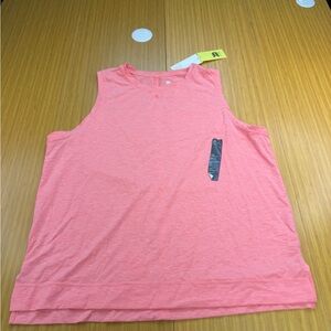 All in Motion Women's Active Muscle Tank Top Pink (XXL)